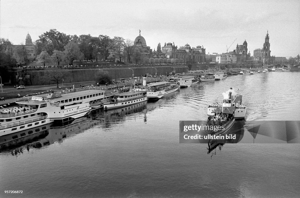 DDR - Spätherbst in Dresden