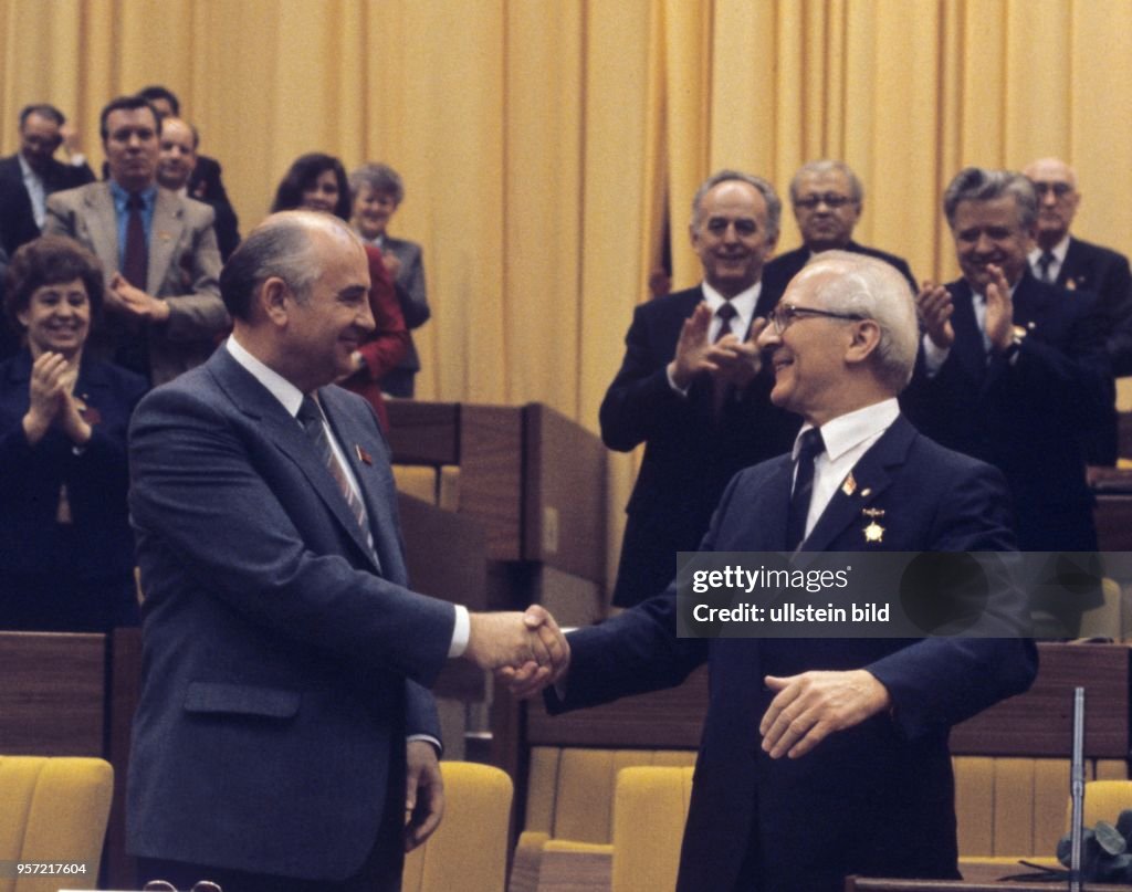 DDR - XI. Parteitag SED 1986