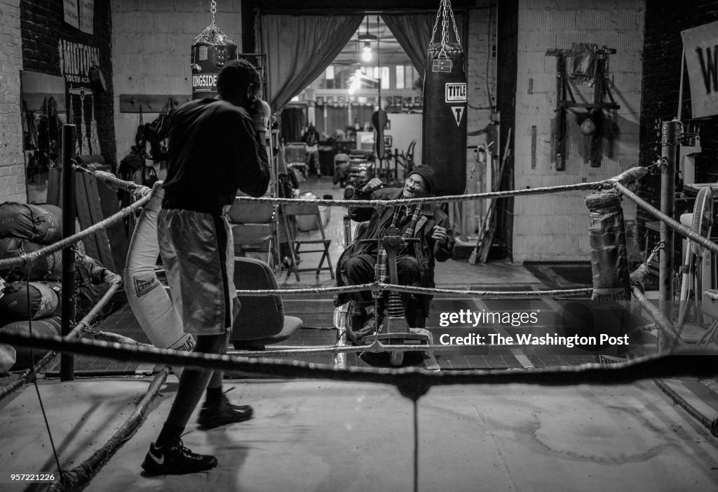 WASHINGTON, DC - DECEMBER 19: 
Eugene Hughes sits in his electr