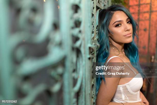 Niki DeMartino attends the Niki & Gabi DeMartino X Bellami Collection Launch Party at Avenue on May 10, 2018 in Los Angeles, California.