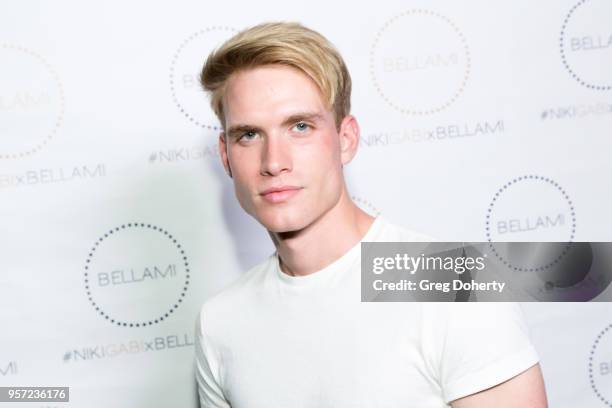 Austin Rhodes attends the Niki & Gabi DeMartino X Bellami Collection Launch Party at Avenue on May 10, 2018 in Los Angeles, California.