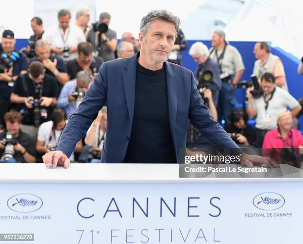 Director Pawel Pawlikowski attends the photocall for "Cold War " during the 71st annual Cannes Film Festival at Palais des Festivals on May 11, 2018...