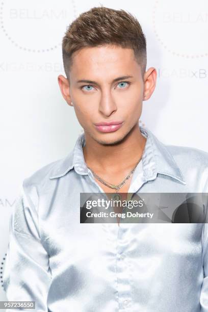 Samuel Rauda attends the Niki & Gabi DeMartino X Bellami Collection Launch Party at Avenue on May 10, 2018 in Los Angeles, California.