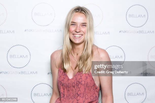 Kyra Rickert attends the Niki & Gabi DeMartino X Bellami Collection Launch Party at Avenue on May 10, 2018 in Los Angeles, California.