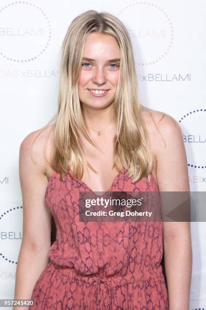 Kyra Rickert attends the Niki & Gabi DeMartino X Bellami Collection Launch Party at Avenue on May 10, 2018 in Los Angeles, California.