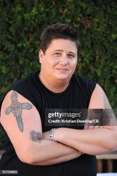 Chaz Bono during a photo shoot on October 22, 2009 in Los Angeles, Calofornia.