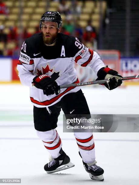 Ryan O'Reilly of Canada skates against Norway during the 2018 IIHF Ice Hockey World Championship Group B game between Norway and Canada at Jyske Bank...