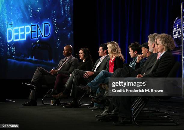 Actors Mehcad Brooks, Tina Majorino, Ben Lawson, Leah Pipes, Matt Long, Billy Zane, Nicole Ari Parker, Clancy Brown, executive producer David...