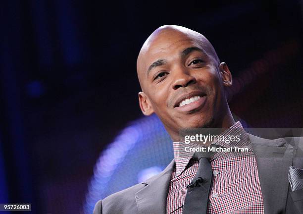 Mehcad Brooks attends the ABC and Disney Winter Press Tour held at The Langham Resort on January 12, 2010 in Pasadena, California.