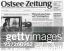 Titelseite einer Ausgabe der SED Bezirkszeitung `Ostsee-Zeitung`