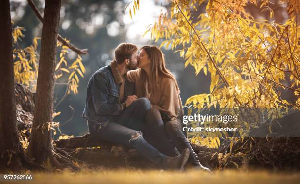 Kissing 7,417 Couple Kissing In Park Stock Photos, High-Res Pictures, and ...