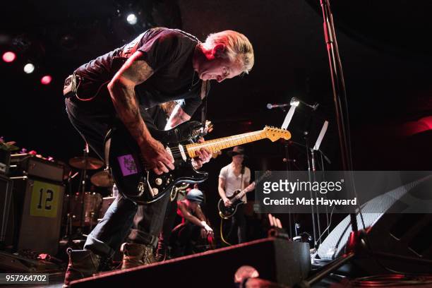 Guitarist Mike McCready of Pearl Jam performs on stage during the MusiCares Concert For Recovery presented by Amazon Music at the Showbox on May 10,...