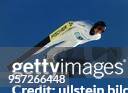 Sportler / Wintersport / Skispringen, D beim Sprung im V-Stil bei den XVII. Olympischen Spielen in Lillehammer -