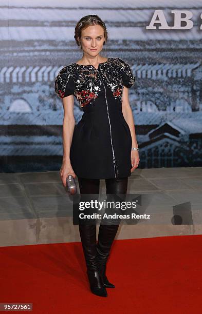 Actress Diane Kruger attends the 'Sherlock Holmes' German Premiere at CineStar on January 12, 2010 in Berlin, Germany.