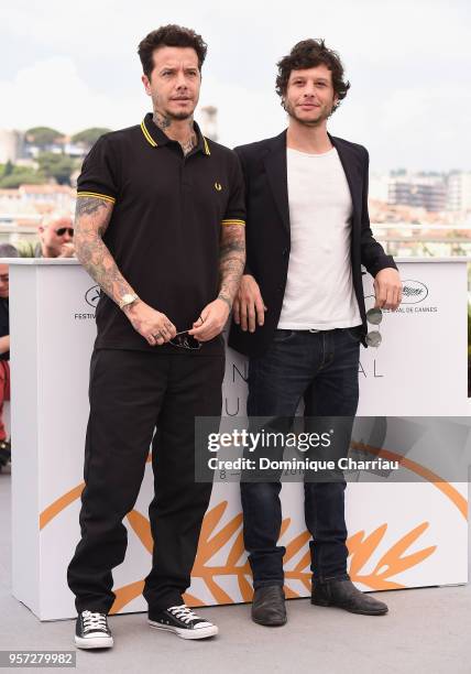 Producer Sebastian Ortega and director Luis Ortega attend the photocall for "El Angel" during the 71st annual Cannes Film Festival at Palais des...