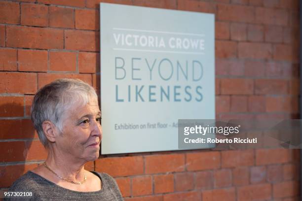 Scottish artist Victoria Crowe attends a press launch of the new exhibition 'Victoria Crowe: Beyond Likeness' at Scottish National Portrait Gallery...