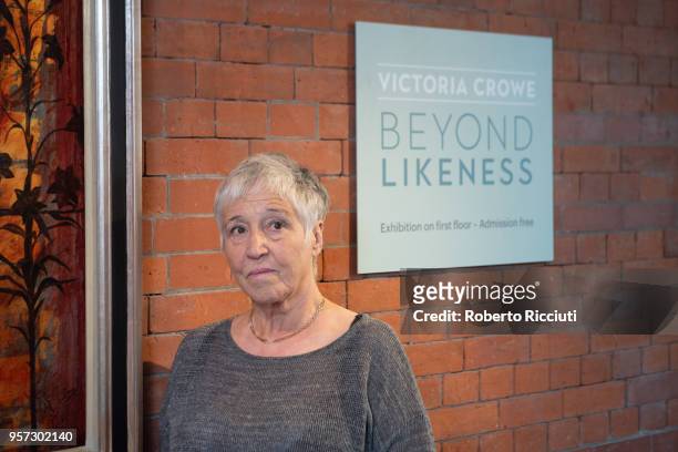 Scottish artist Victoria Crowe attends a press launch of the new exhibition 'Victoria Crowe: Beyond Likeness' at Scottish National Portrait Gallery...
