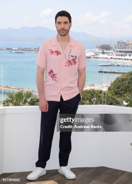 Quinzaine Jury member Tahar Rahim attends the photocall for Quinzaine Jury during the 71st annual Cannes Film Festival at JW Marriott on May 11, 2018...