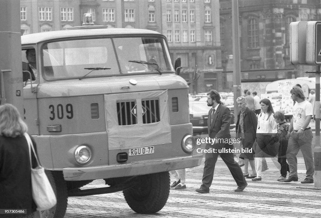 DDR - Wende - Straßenverkehr