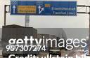 Stau auf der Autobahn Berlin-Frankfurt/O. An der Grenze zu Polen aufgrund der veränderten Zollbestimmungen nach der Vereinigung von BRD und DDR -...