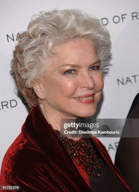 Actress Ellen Burstyn attends the 2010 National Board of Review Awards Gala at Cipriani 42nd Street on January 12, 2010 in New York City.