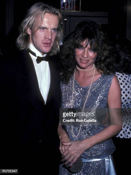 Actor/Dancer Alexander Godunov and actress Jacqueline Bisset attend the New York Friars' Club "Man of the Year" Award Salute to Cary Grant on May 16,...