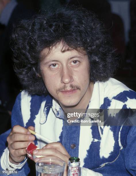 Musician Arlo Guthrie attends Amnesty International Party on November 20, 1977 at Tavern on the Green in New York City.