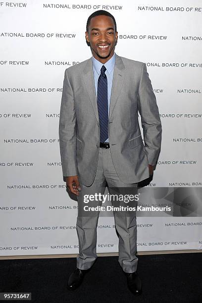 Anthony Mackie attends the 2010 National Board of Review Awards Gala at Cipriani 42nd Street on January 12, 2010 in New York City.