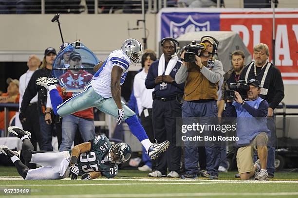 Playoffs: Dallas Cowboys Felix Jones in action vs Philadelphia Eagles Macho Harris . Arlington, TX 1/9/2010 CREDIT: Bill Frakes