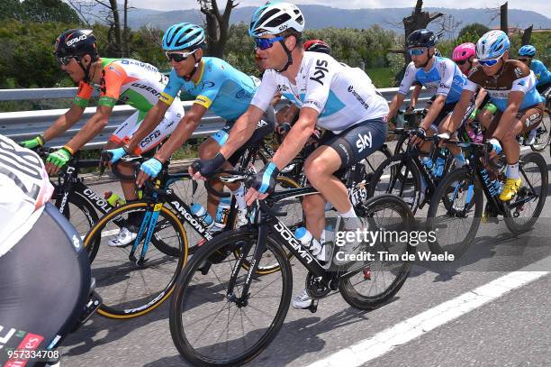 Vasil Kiryienka of Belarus and Team Sky / during the 101th Tour of Italy 2018, Stage 7a 159km stage from Pizzo to Praia a Mare / Giro d'Italia / on...