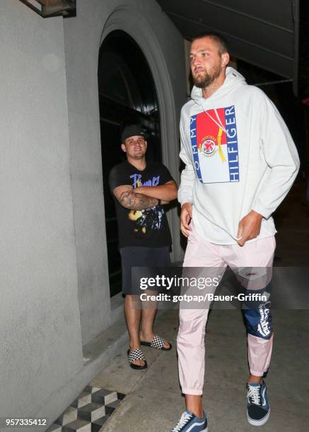 Chandler Parsons is seen on May 10, 2018 in Los Angeles, California.