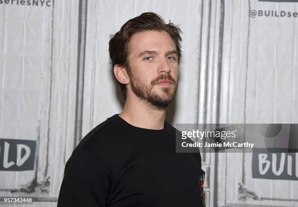 Dan Stevens visits Build series to discuss "Legion" at Build Studio on May 11, 2018 in New York City.