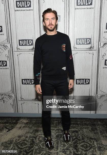 Dan Stevens visits Build series to discuss "Legion" at Build Studio on May 11, 2018 in New York City.