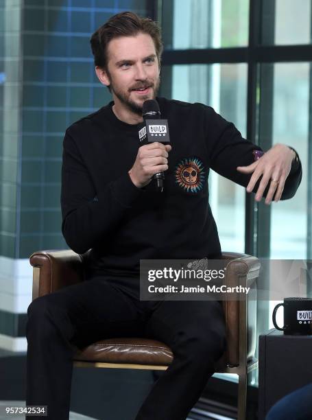 Dan Stevens visits Build series to discuss "Legion" at Build Studio on May 11, 2018 in New York City.