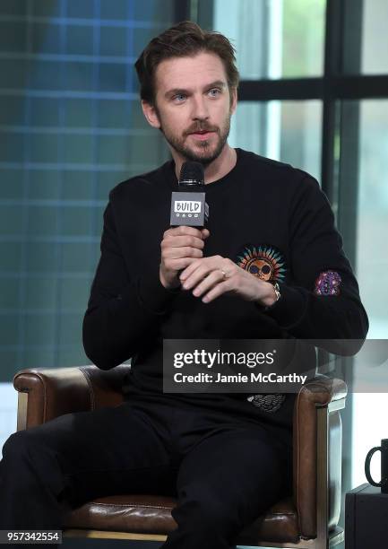 Dan Stevens visits Build series to discuss "Legion" at Build Studio on May 11, 2018 in New York City.