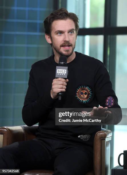 Dan Stevens visits Build series to discuss "Legion" at Build Studio on May 11, 2018 in New York City.