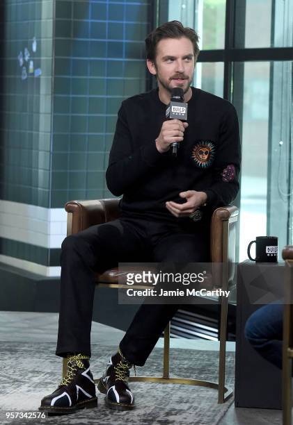 Dan Stevens visits Build series to discuss "Legion" at Build Studio on May 11, 2018 in New York City.