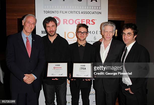 Vice Chair of Rogers Inc. Phil Lind, winner of the 2009 Rogers Best Canadian Film award filmmaker Denis Villeneuve, winner of the Inaugural Jay Scott...