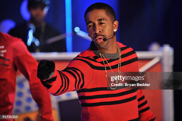 Recording artist Omarion visits BET's 106 & Park at BET Studios on January 11, 2010 in New York City.
