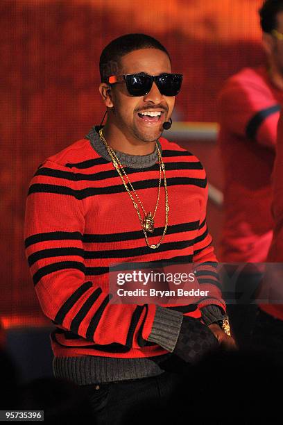 Recording artist Omarion visits BET's 106 & Park at BET Studios on January 11, 2010 in New York City.