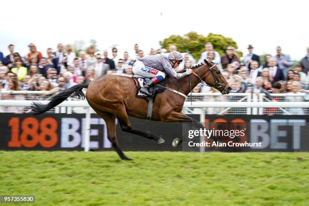 Fran Berry riding Magic Circle winss The 188Bet Chester Cup Handicap Stakes at Chester Racecourse on May 11, 2018 in Chester, United Kingdom.