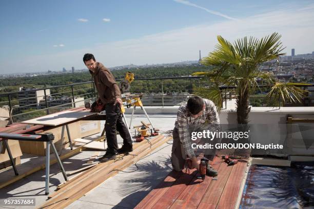 On the occasion of the draft law on the reform of apprenticeship, Paris Match has followed apprentices in different trades. Here, Valentin ,...