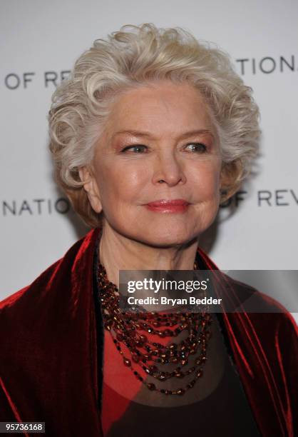 Actress Ellen Burstyn attends the National Board of Review of Motion Pictures Awards gala at Cipriani 42nd Street on January 12, 2010 in New York...