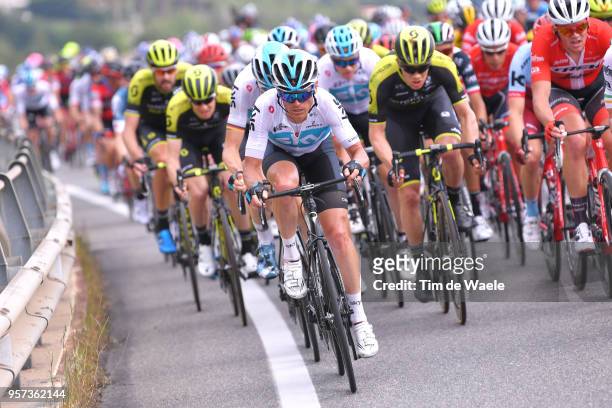 Vasil Kiryienka of Belarus and Team Sky / during the 101th Tour of Italy 2018, Stage 7a 159km stage from Pizzo to Praia a Mare / Giro d'Italia / on...