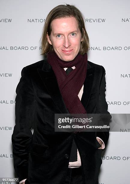 Wes Anderson attends the 2010 National Board of Review Awards Gala at Cipriani 42nd Street on January 12, 2010 in New York City.