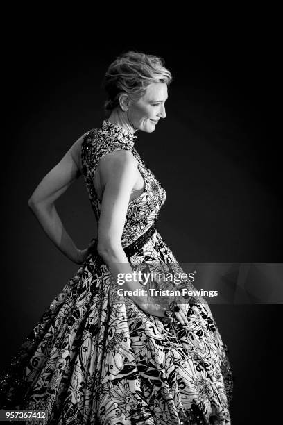 Jury President Cate Blanchett attends the screening of 'Cold War ' during the 71st annual Cannes Film Festival at Palais des Festivals on May 10,...