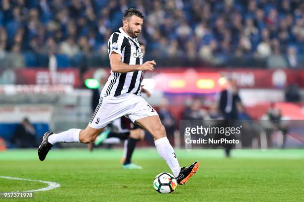 Andrea Barzagli of Juventus during the TIM Cup - Coppa Italia final match between Juventus and AC Milan at Stadio Olimpico, Rome, Italy on 9 May 2018.