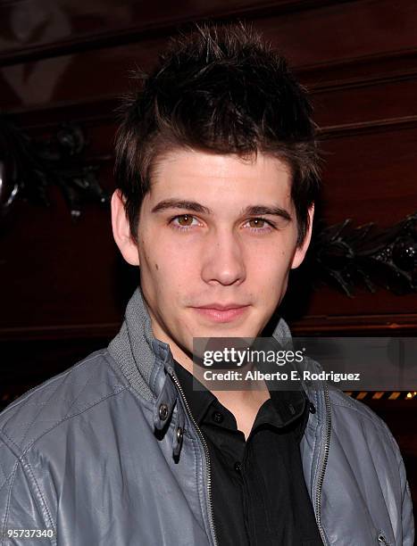 Actor Casey Deidrick attends the California Entertainer of the Year's "Heel" Hate, One Stiletto at a Time! event on January 12, 2010 in West...