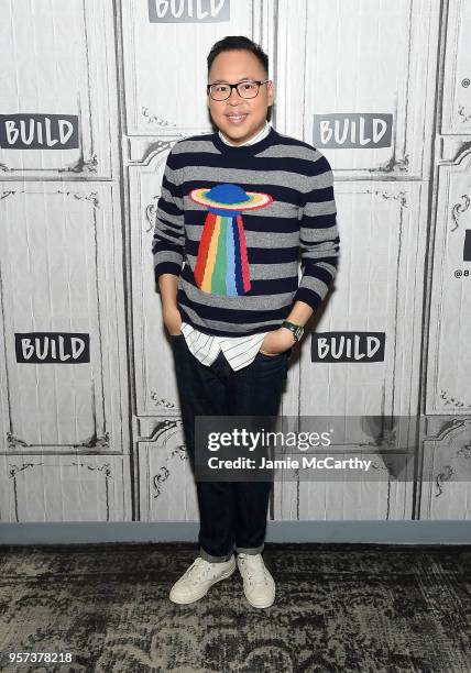 Nico Santos visits Build series to discuss "Superstore and Crazy Rich Asians" at Build Studio on May 11, 2018 in New York City.