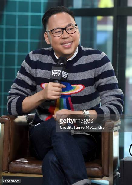 Nico Santos visits Build series to discuss "Superstore and Crazy Rich Asians" at Build Studio on May 11, 2018 in New York City.